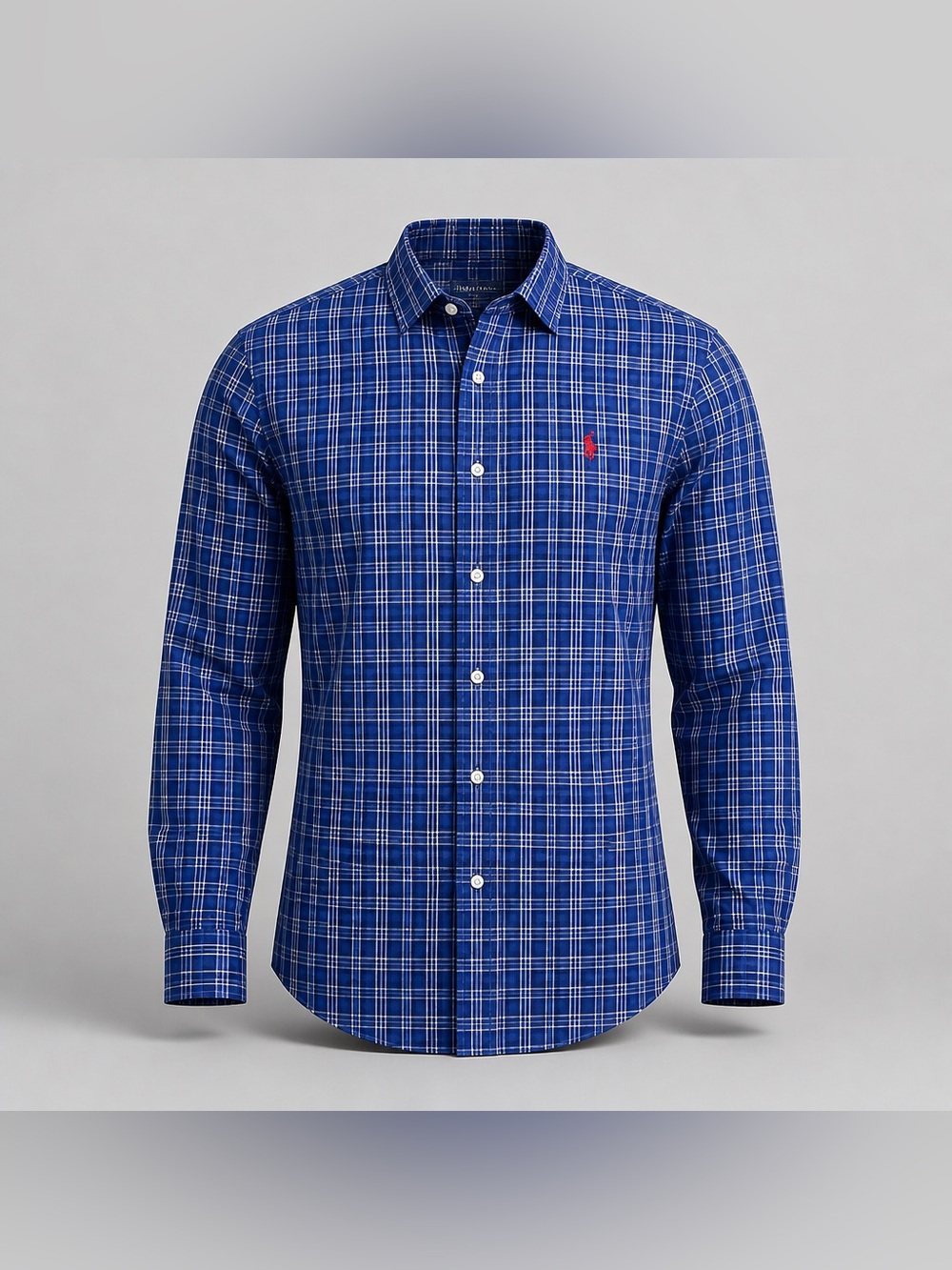 Ralph Lauren Polo Boys Size Large Check Button Down Shirt